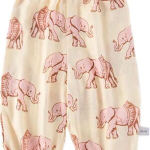 New light weight baby pull on pants “elephant in tutu” 2-3T